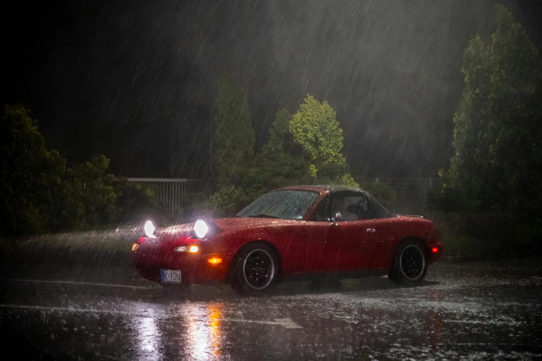 Red Mazda CX-5 SUV