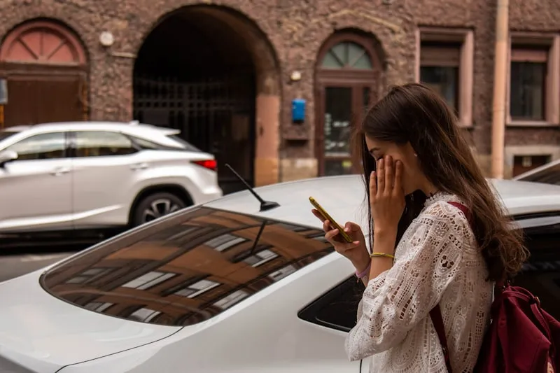 Messaging a car seller on Facebook Marketplace