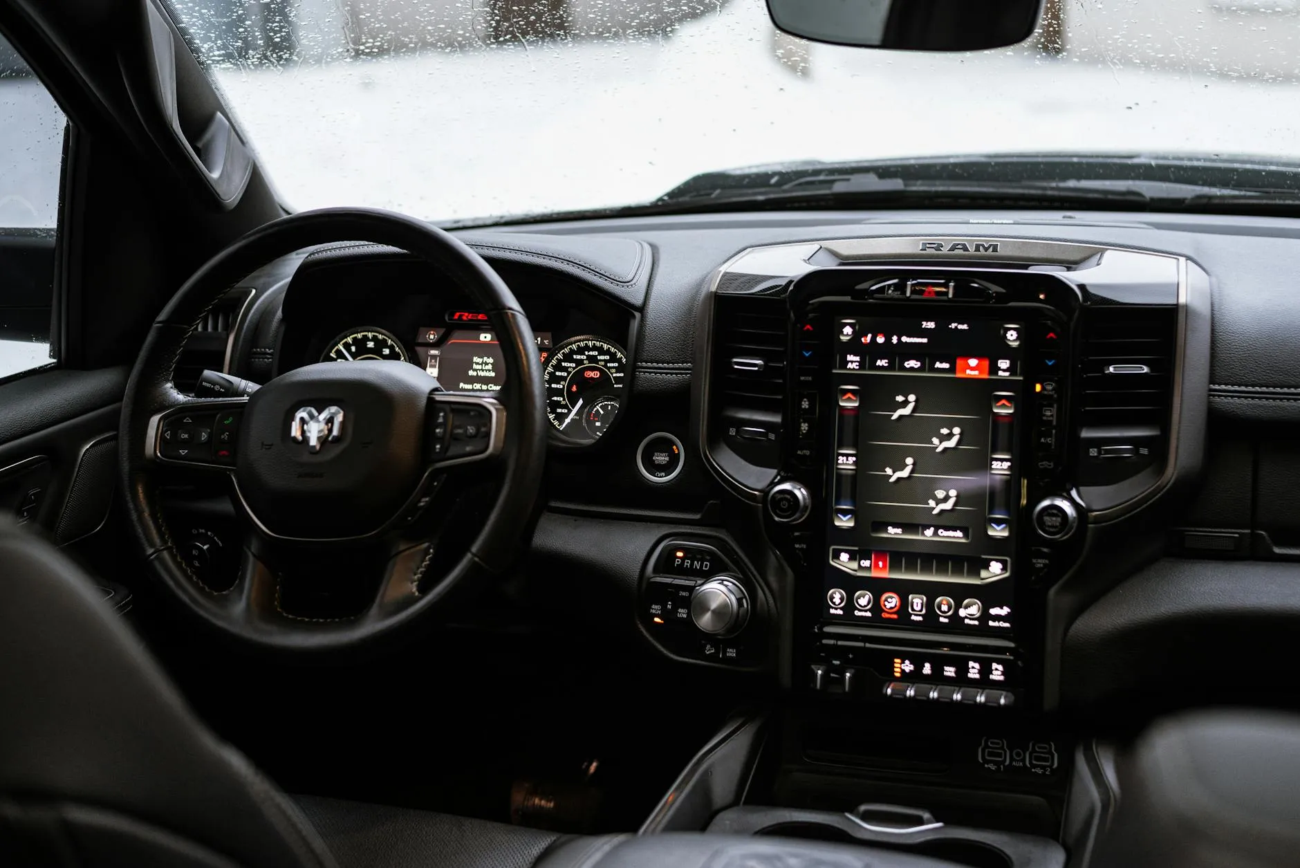 Dodge Ram 1500 truck interior