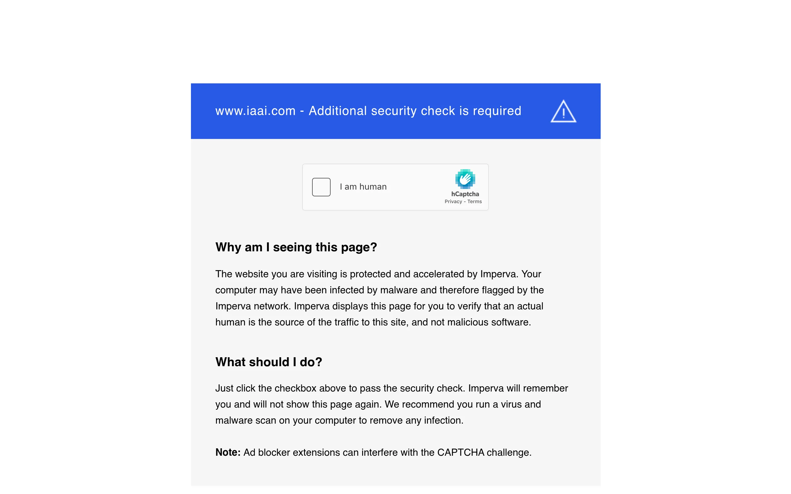 IAAI Insurance Auto Auctions homepage